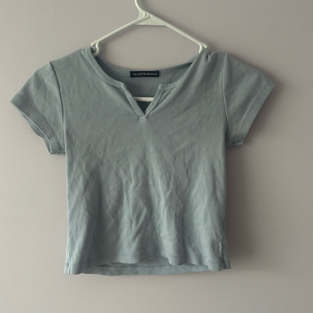 Light Blue tee- Brandy Melville (one size fits all)